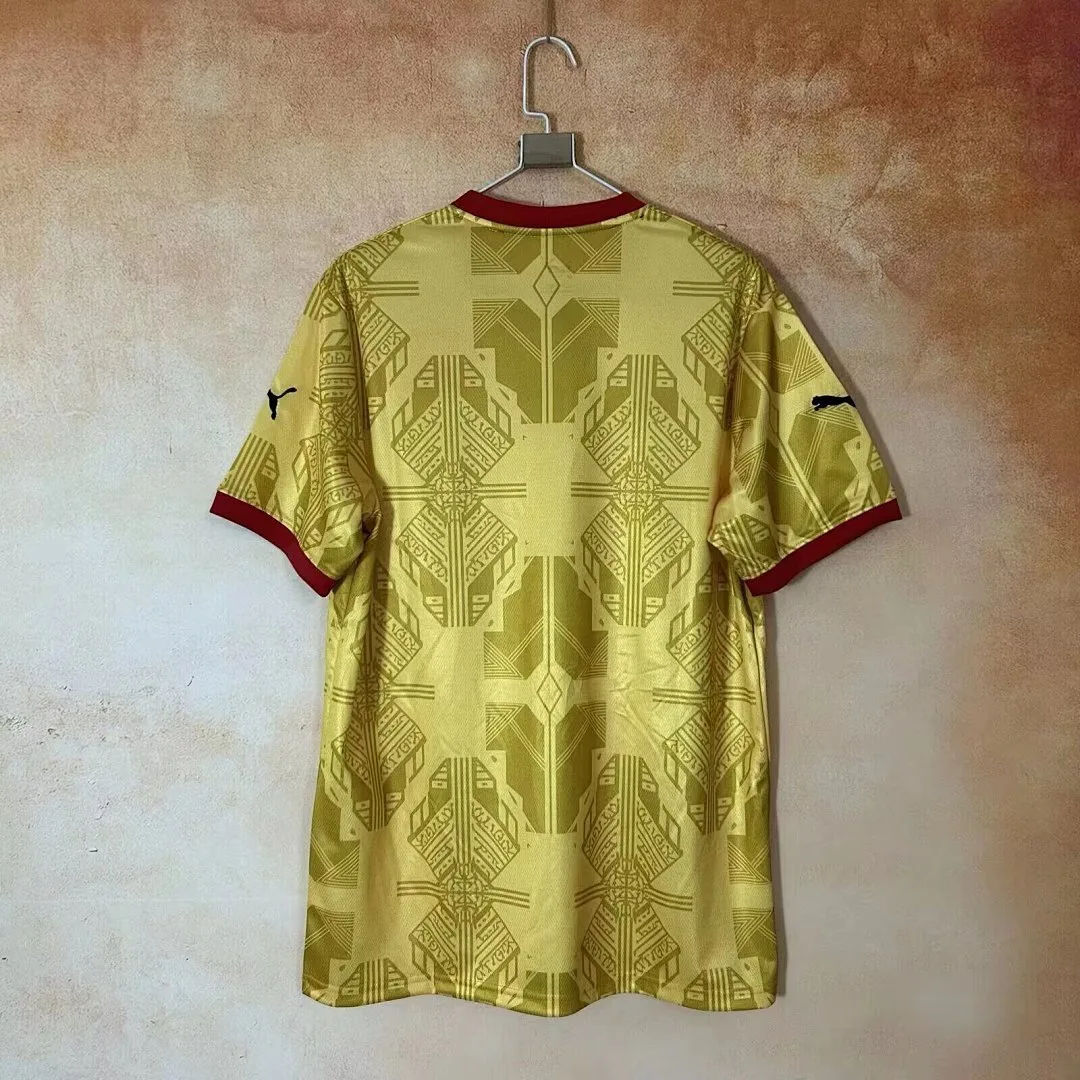 Ghana 2026/27 Auswärts Trikot Kurzarm Yellow