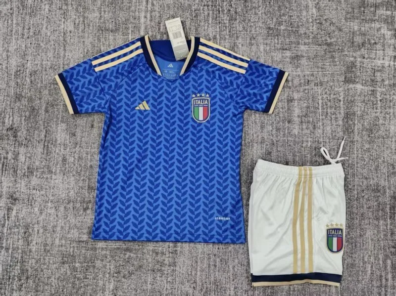 Italy 2025/26 Home Kids Kit — 2