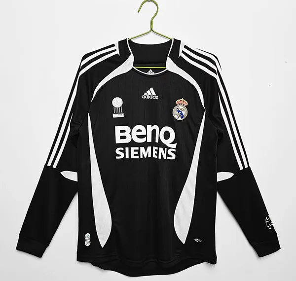 Real Madrid 2006/07 Ausweich Trikot Langarm — 2