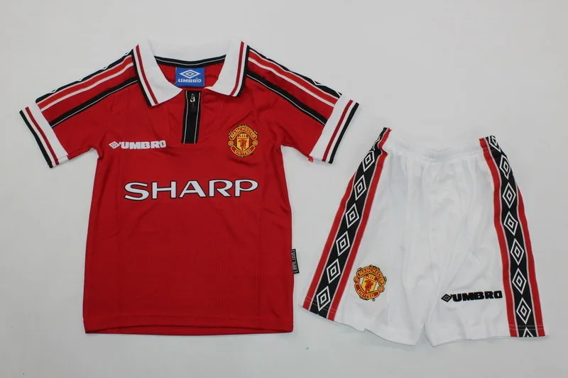 Manchester United 1998/00 Heim Set Kinder