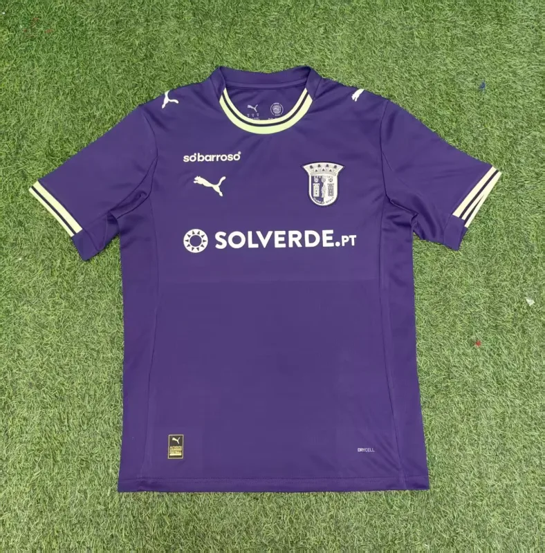 Braga 2025/26 Third Shirt Short Sleeve