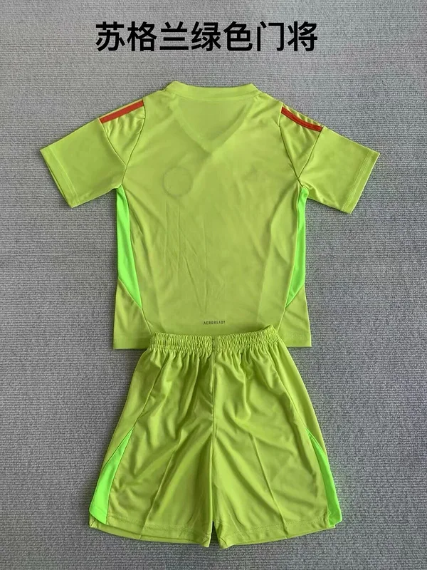 Écosse 2024 Gardien Ensemble Enfant Green