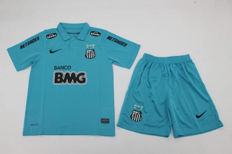 Santos 2012/13 Away Kids Kit Blue