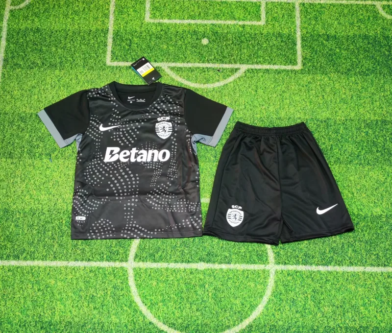 Sporting CP 2025/26 Segunda Equipación Conjunto de Niño — 2