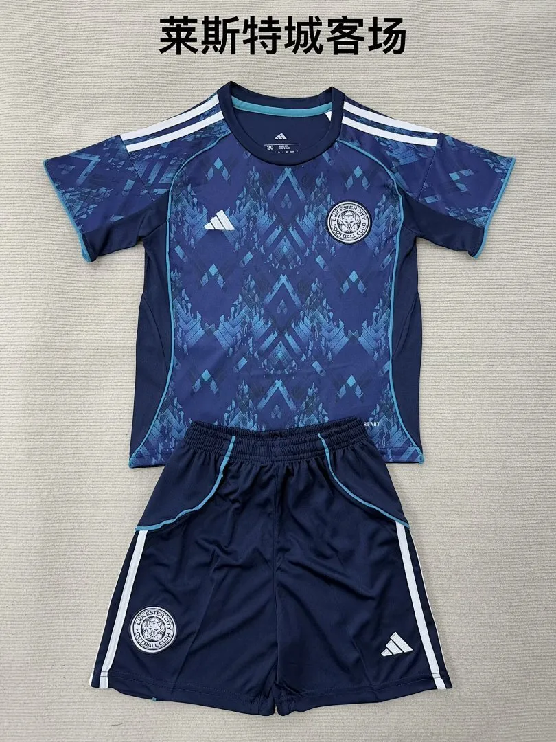 Leicester City 2025/26 Extérieur Ensemble Enfant — 2