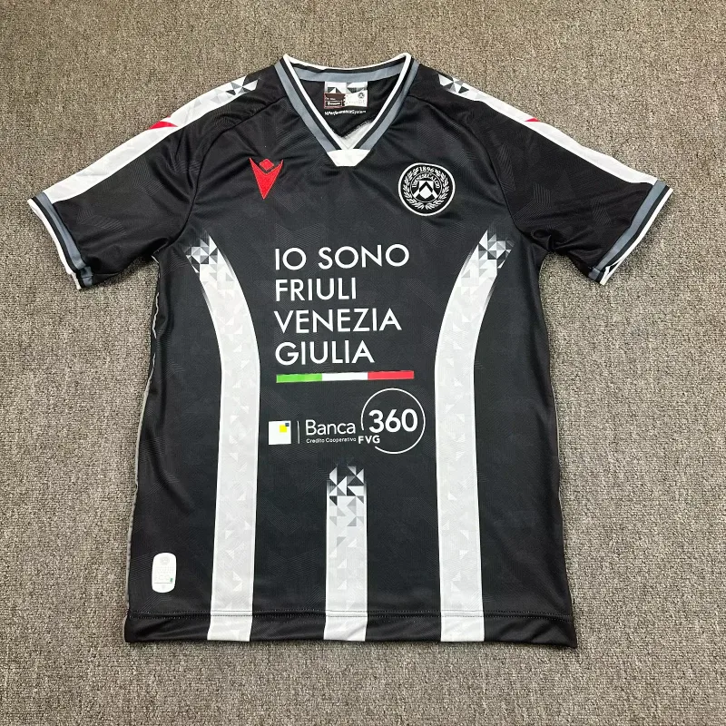 Udinese 2025/26 Domicile Maillot Manches Courtes