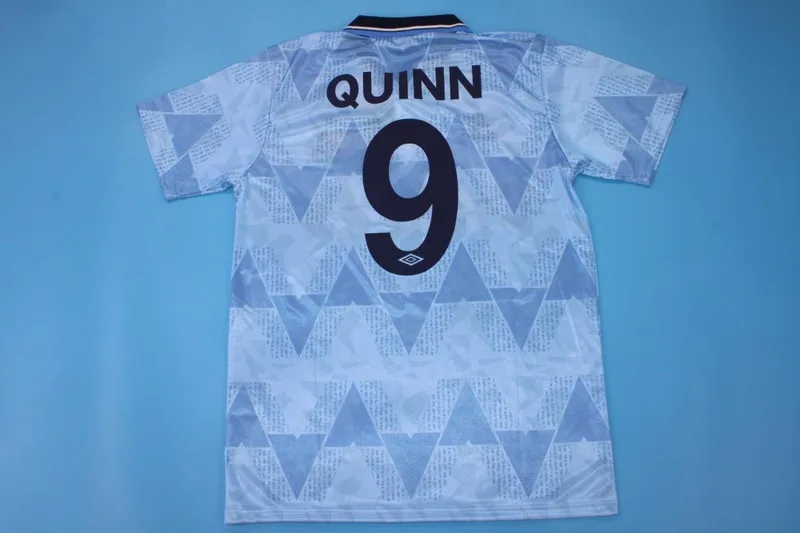 Manchester City 1988/90 Heim Trikot