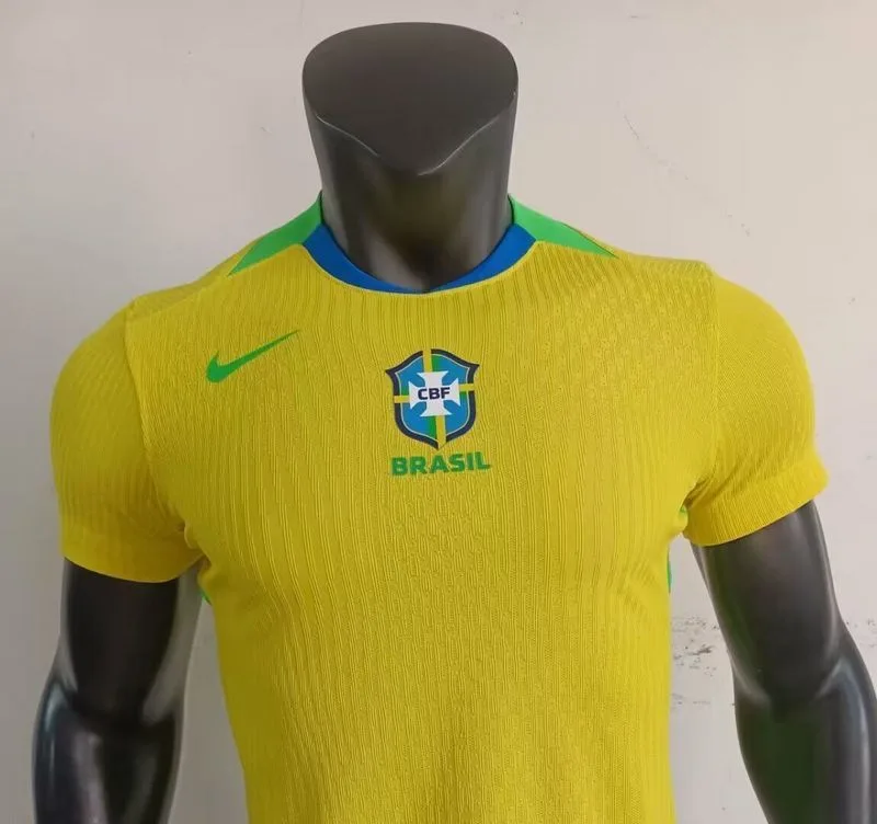 Brazil 2025 Home Women's Shirt Player Version Yellow World Cup — 2
