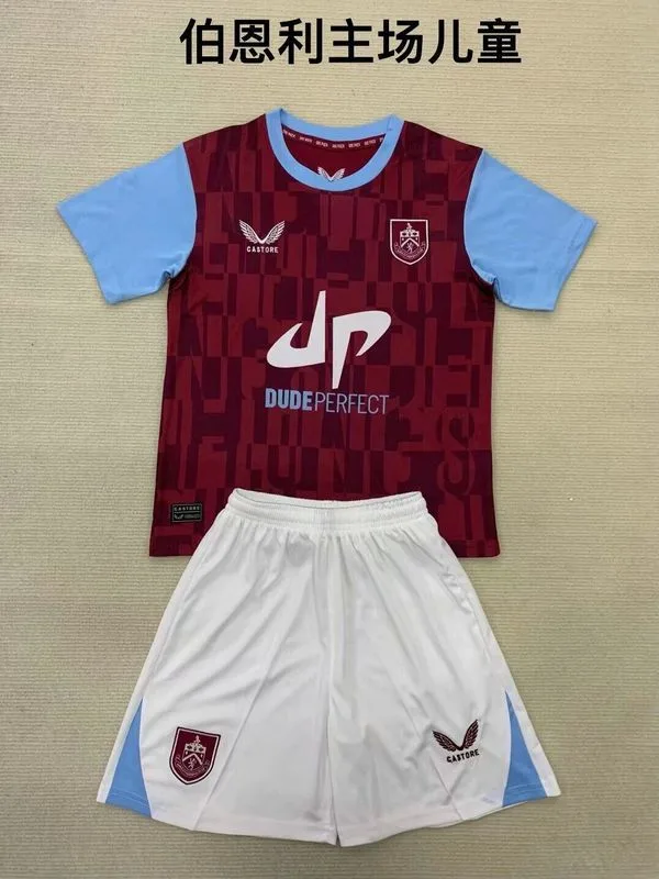 Burnley 2024/25 Primera Equipación Conjunto de Niño — 2