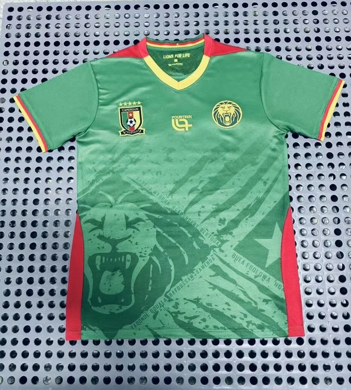 Cameroon 2025/26 Shirt Green — 2