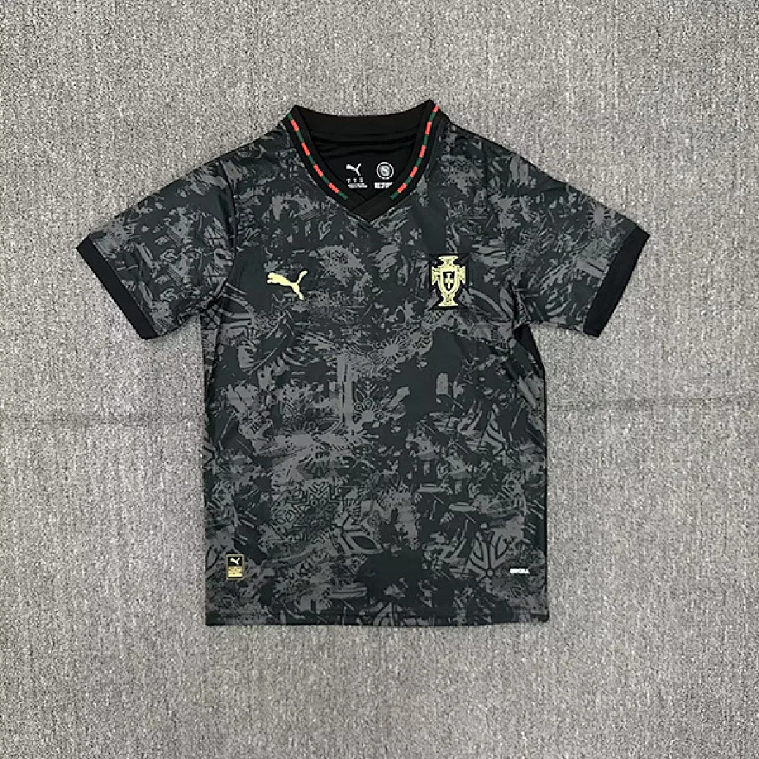 Portugal 2026/27 Camiseta Black — 2