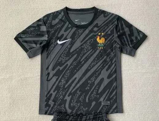 France 2024 Goalkeeper Shirt Black