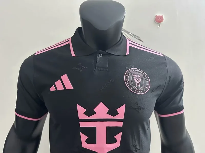 Inter Miami 2025/26 Shirt Player Version Black — 2