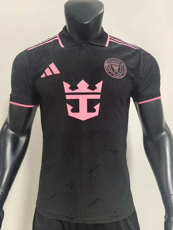 Inter Miami 2025/26 Shirt Player Version Black