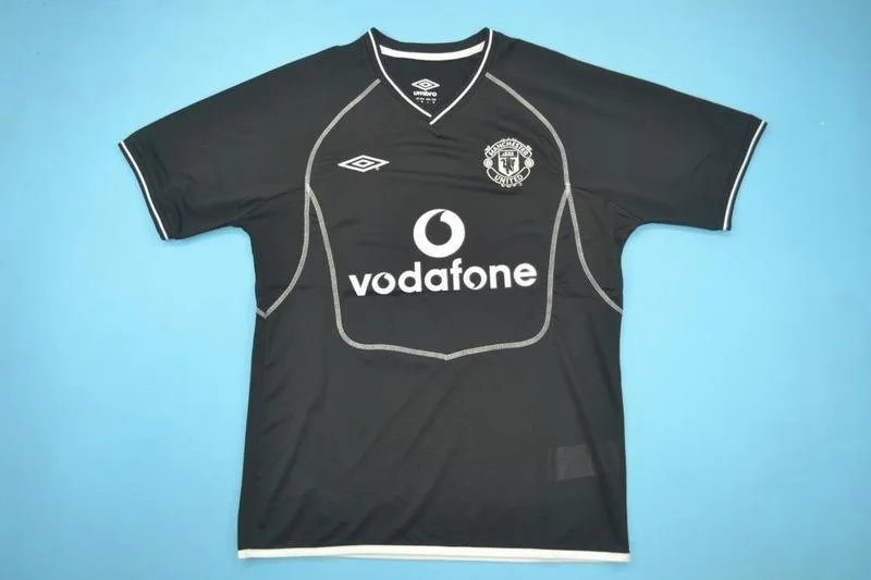 Manchester United 2000/02 Goalkeeper Shirt Black