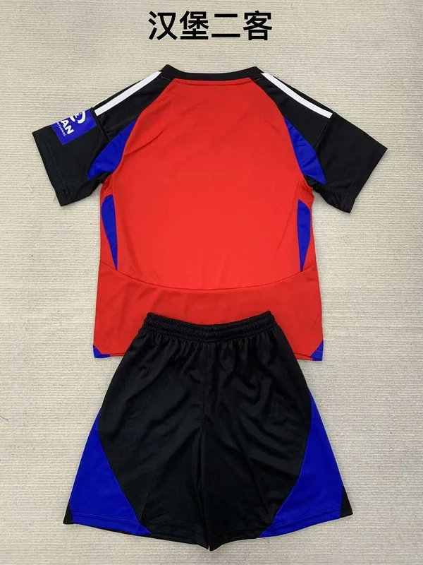 Hamburger SV 2024/25 Third Kids Kit Red — 2