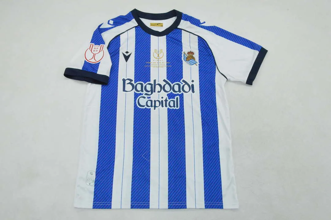 Real Sociedad 2026 Shirt Short Sleeve Copa del Rey — 2