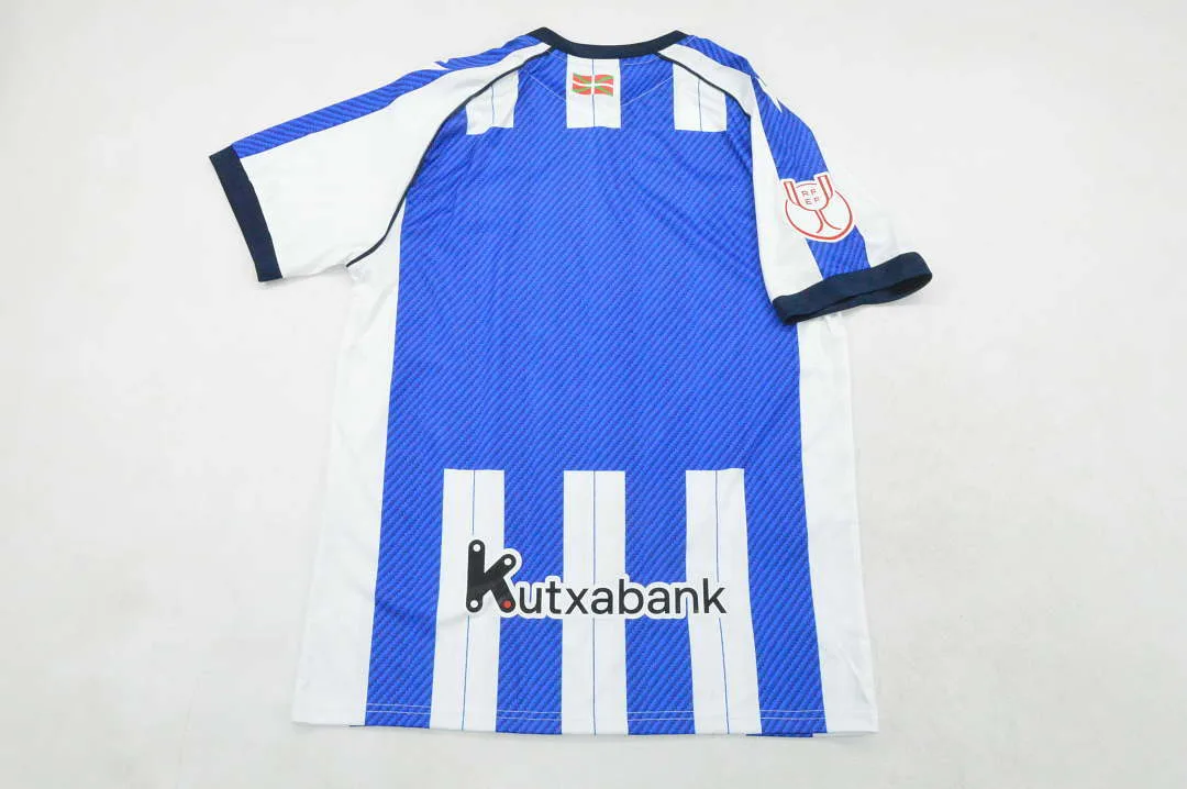Real Sociedad 2026 Shirt Short Sleeve Copa del Rey