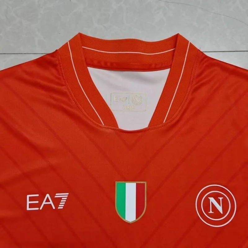 Napoli 2025/26 de Portero Camiseta Red — 1