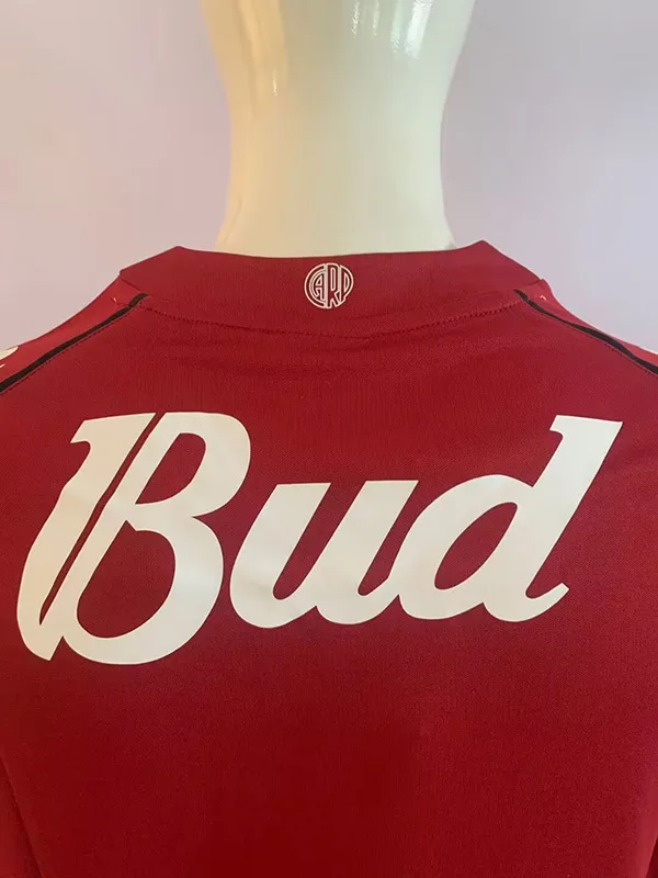 River Plate 2005/06 Away Shirt Long Sleeve Red — 2