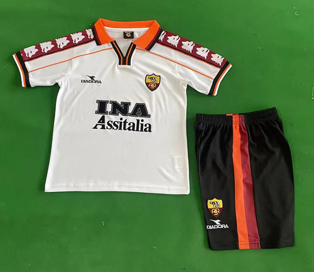 Roma 1998/99 Away Kids Kit