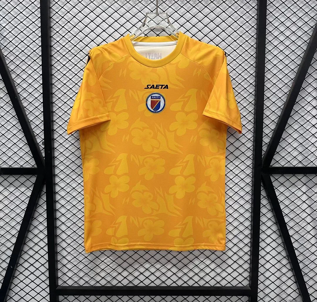 Haití 2026 de Portero Camiseta Yellow