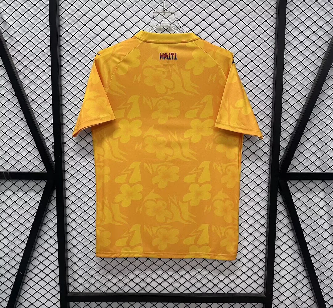 Haití 2026 de Portero Camiseta Yellow — 2