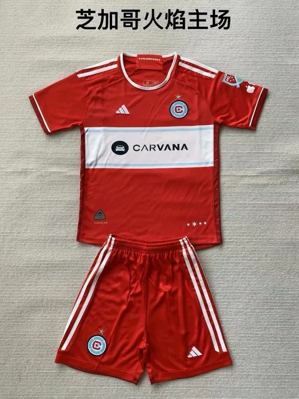 Chicago Fire 2024/25 Primera Equipación Conjunto de Niño — 2