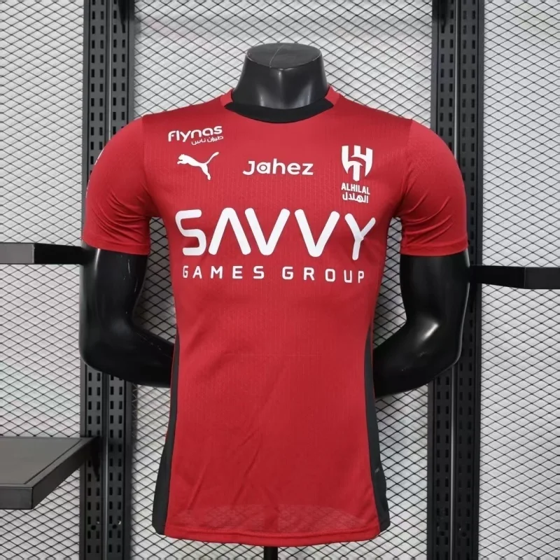 Al Hilal 2025/26 Shirt Player Version Special Edition Red
