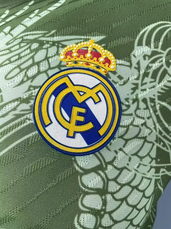 Real Madrid 2025/26 Camiseta Versión Jugador Green — 2