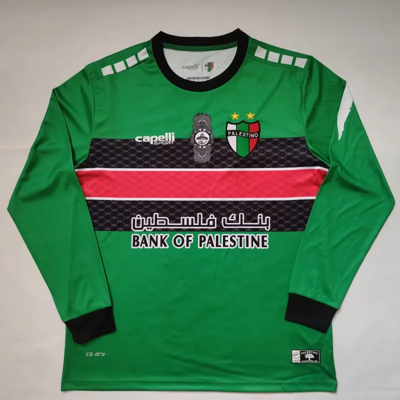 Palestino 2022/23 Shirt Long Sleeve Green — 2