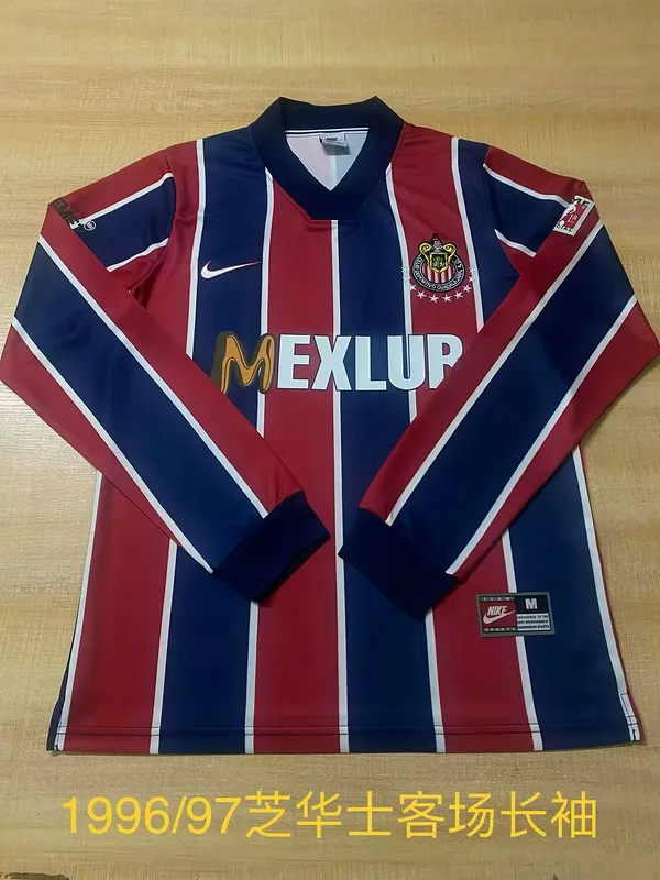 Chivas Guadalajara 1997/98 Away Shirt Long Sleeve