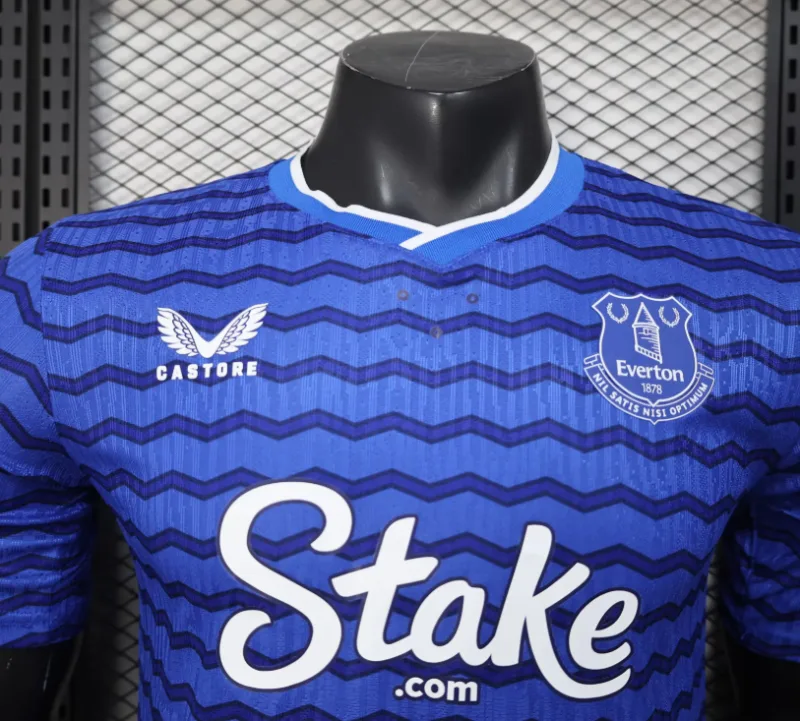 Everton 2025/26 Heim Trikot Spielerversion — 2