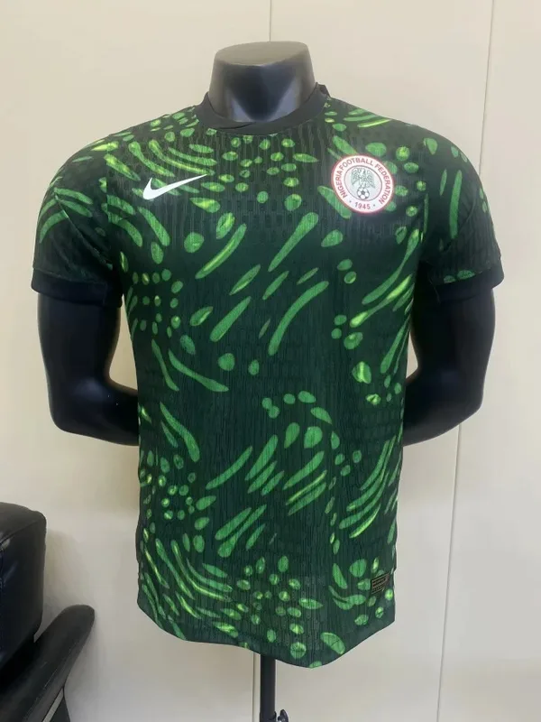 Nigeria 2024/25 Auswärts Trikot Spielerversion — 2
