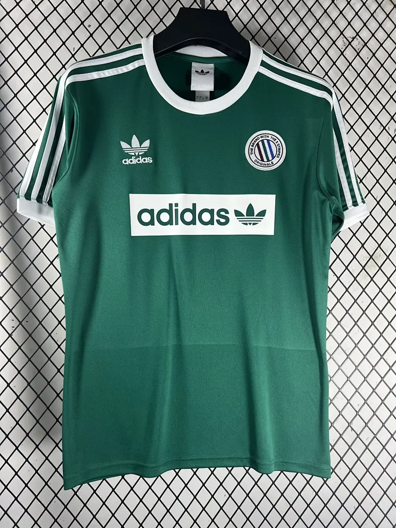 Ad Originals Ringer Tee 2026/27 Shirt Green — 1