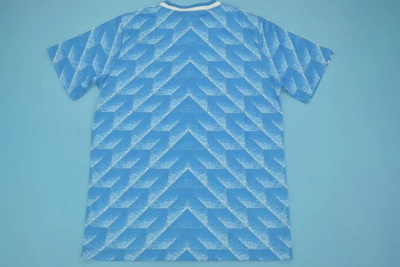 Netherlands 1988 Away Shirt Blue — 2