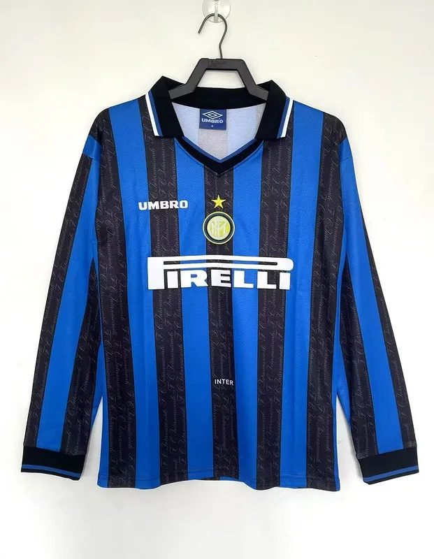 Inter Milan 1997/98 Home Shirt Long Sleeve