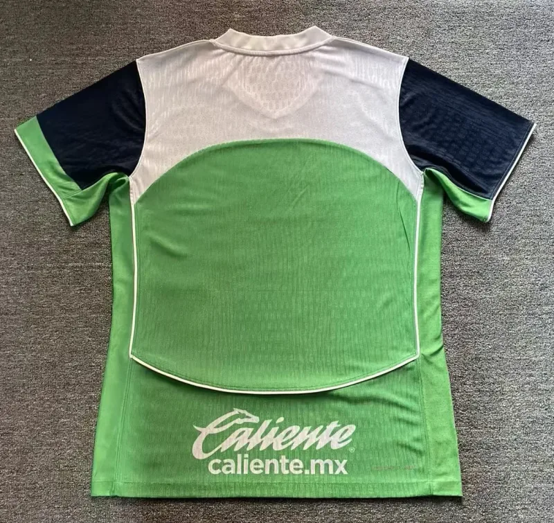 Pumas UNAM 2025/26 Third Shirt Player Version Green — 2