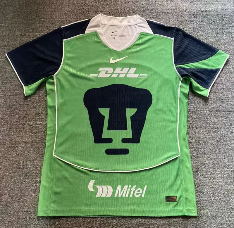 Pumas UNAM 2025/26 Third Shirt Player Version Green
