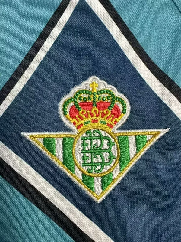 Real Betis 1995/97 Segunda Equipación Camiseta Manga Larga