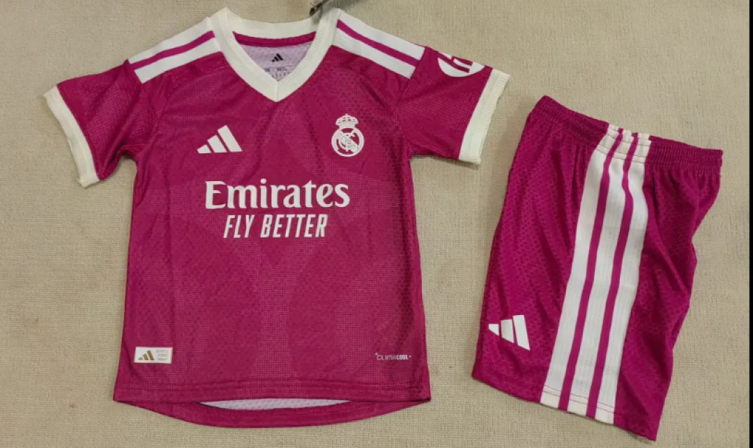 Real Madrid 2026/27 Third Kids Kit Player Version — 2