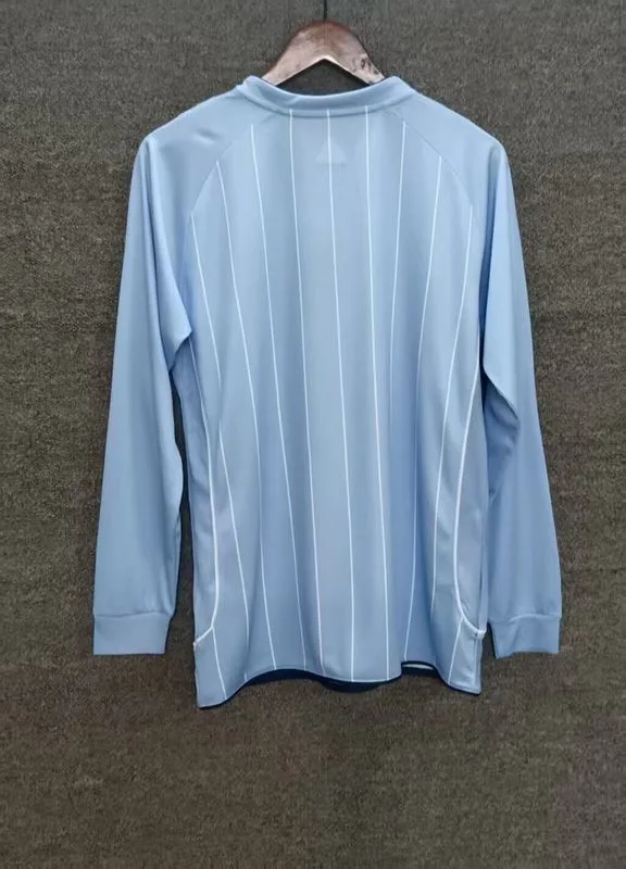 Manchester City 2007/08 Home Shirt Long Sleeve