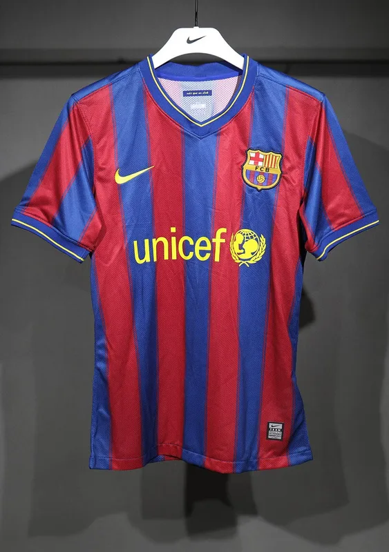 Barcelona 2009/10 Heim Trikot Spielerversion — 1