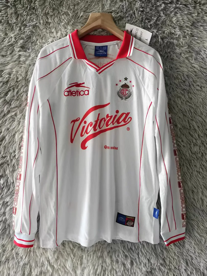 Toluca 1999/00 Away Shirt Long Sleeve