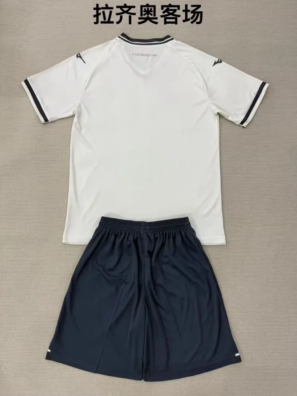 Lazio 2025/26 Segunda Equipación Conjunto de Niño