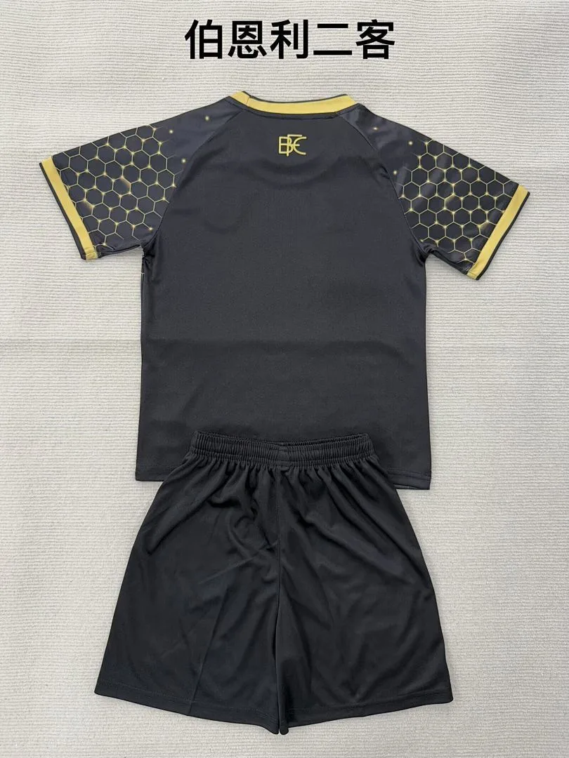 Burnley 2025/26 Tercera Equipación Conjunto de Niño Black