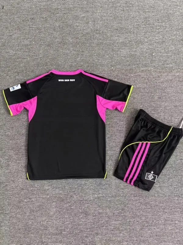 Hamburger SV 2025/26 Away Kids Kit — 2
