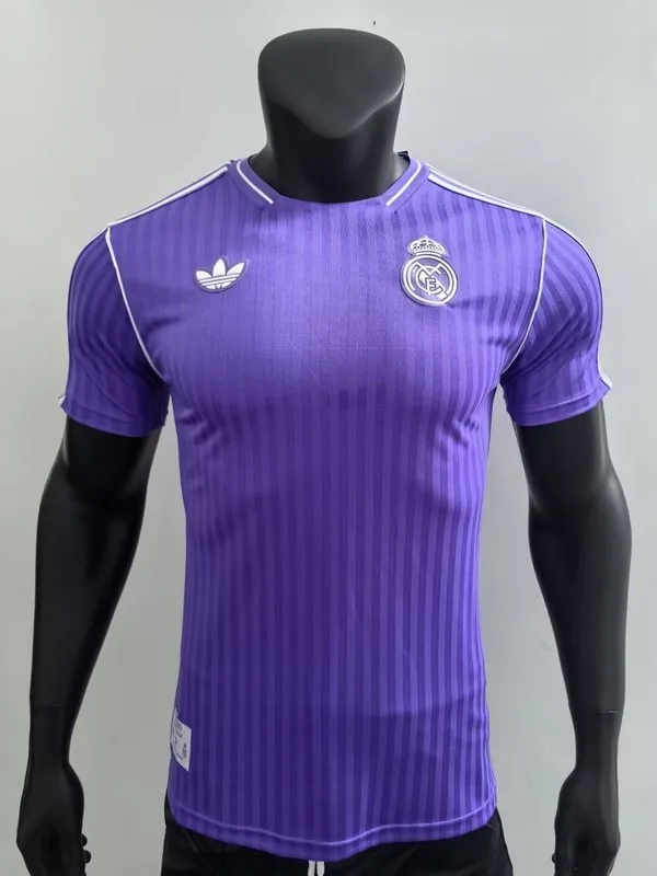 Real Madrid 2025 Maillot Version Joueur Édition Spéciale Purple