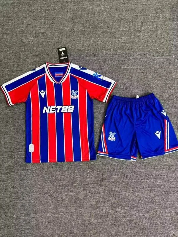 Crystal Palace 2025/26 Home Kids Kit