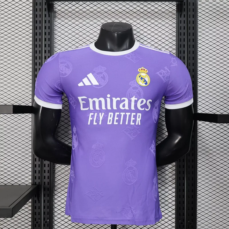 Real Madrid 2025/26 Camiseta Versión Jugador Edición Especial Purple